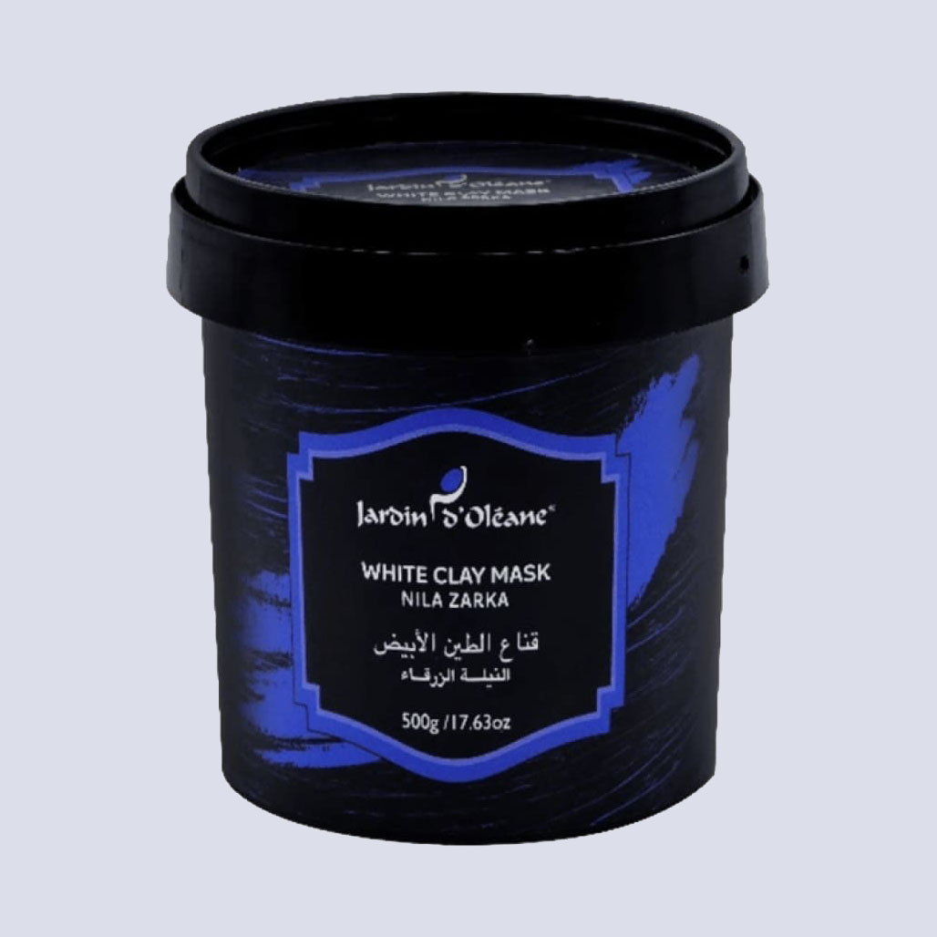 Garden D'Oleane White Clay Mask with Nila Blue (Nila Zarka)