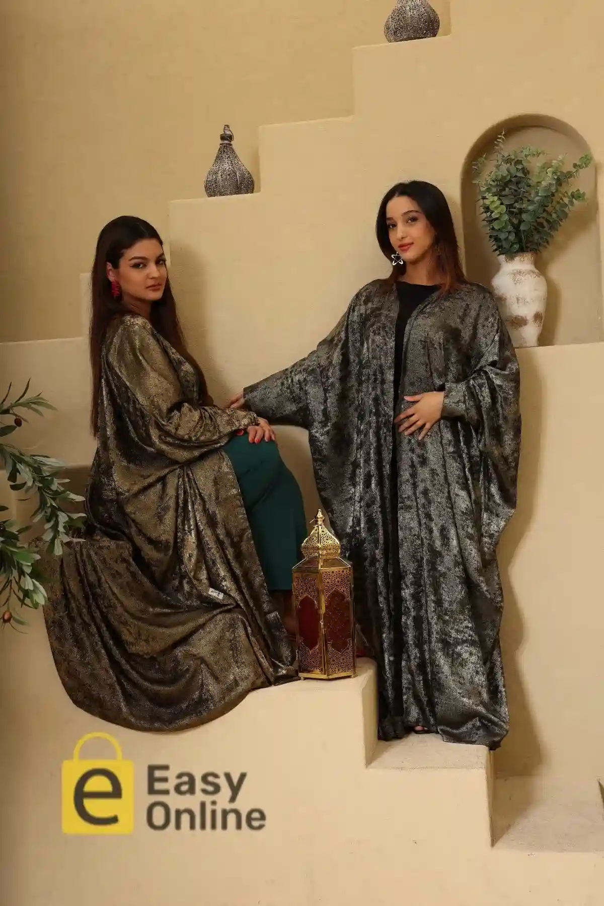 Luxury Korean Jacquard Bisht Abaya (9)_11_11zon