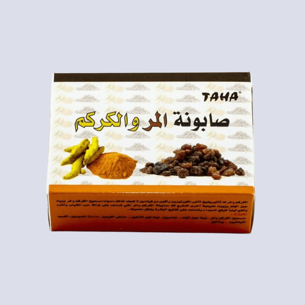 Taha Myrrh and Turmeric Soap