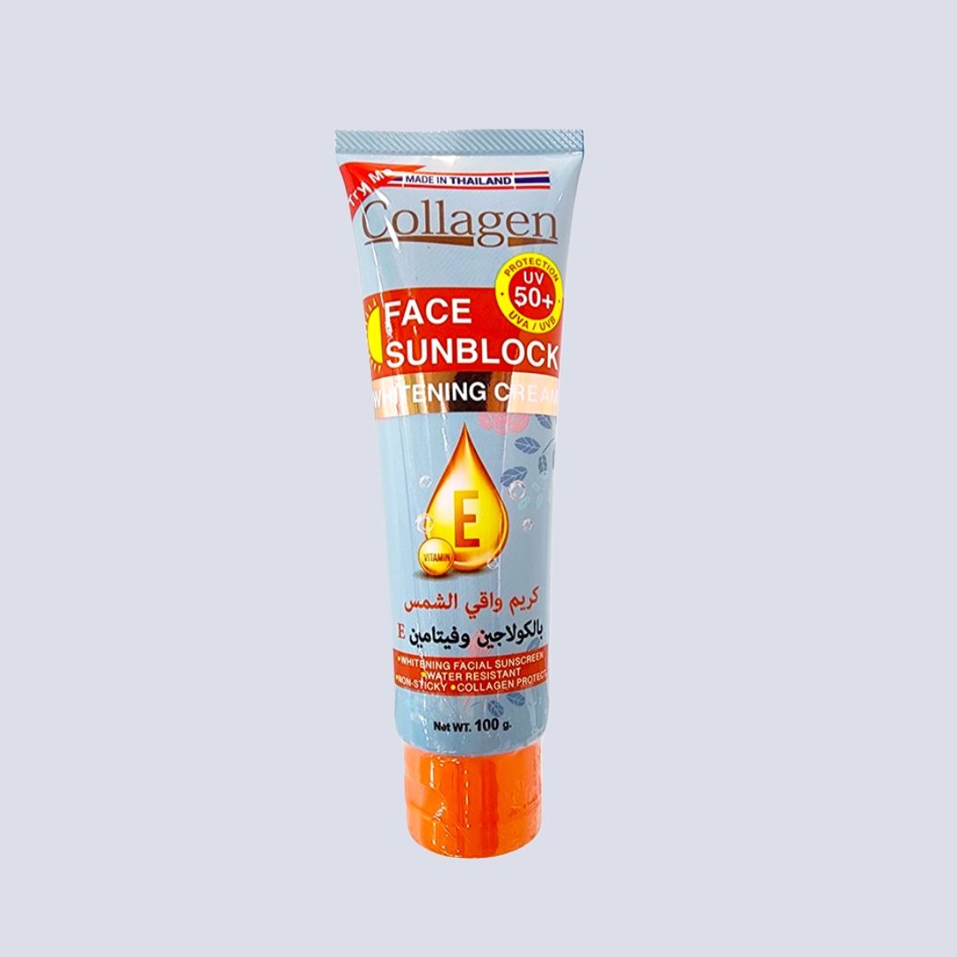 Sun Block Cream with Collagen & Vitamin E