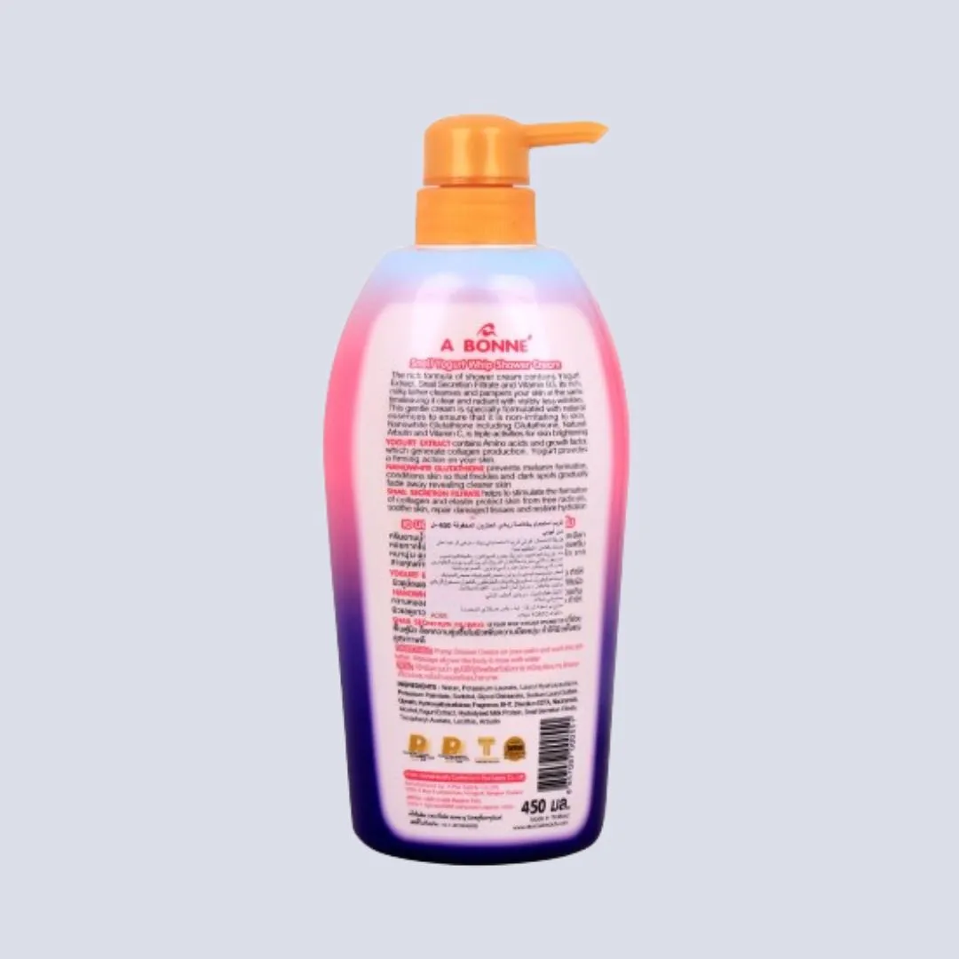 A Bonne Snail Yogurt Whip Shower Cream 450 ml