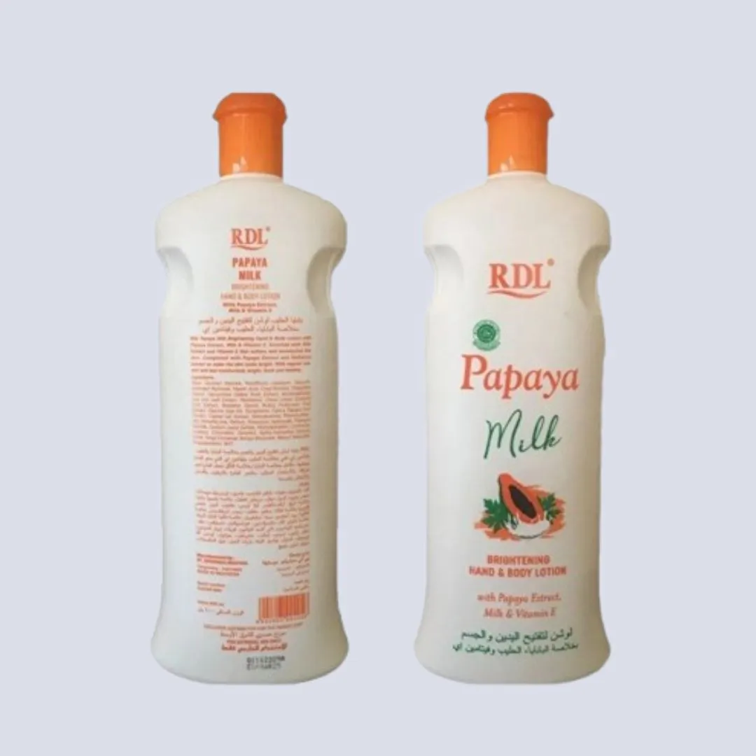 RDL Papaya Extract Milk Hand & Body Lotion 600ml