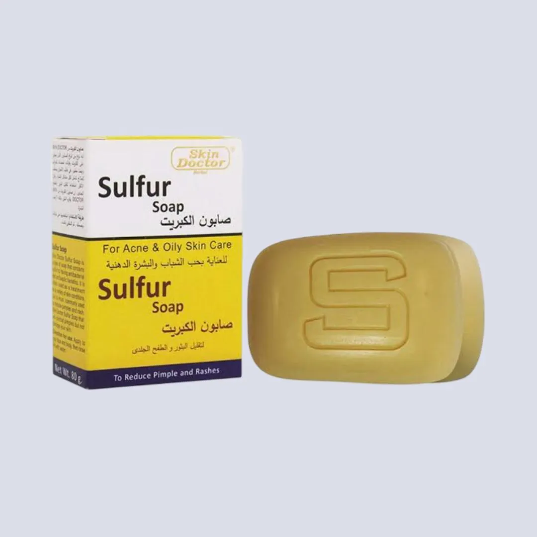 Skin Doctor Sulfur Soap 80g – Acne & Oily Skin Care