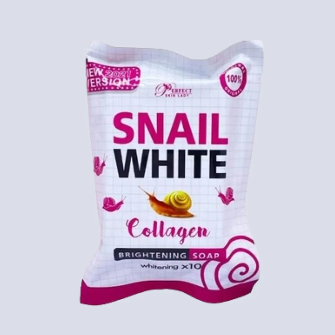Snail White Collagen Brightening Soap 80g