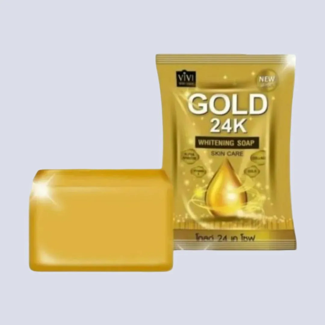 Vivi Skin Care Gold 24K Whitening Soap 80 g