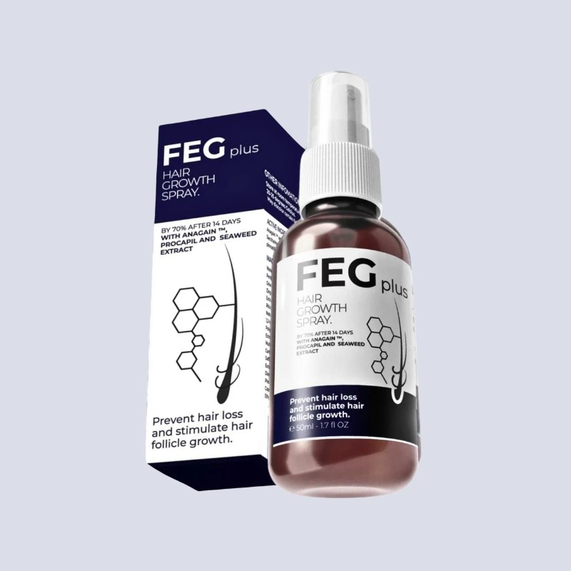FEG Plus Hair Growth Spray - Advanced Regeneration Formula (50ml)