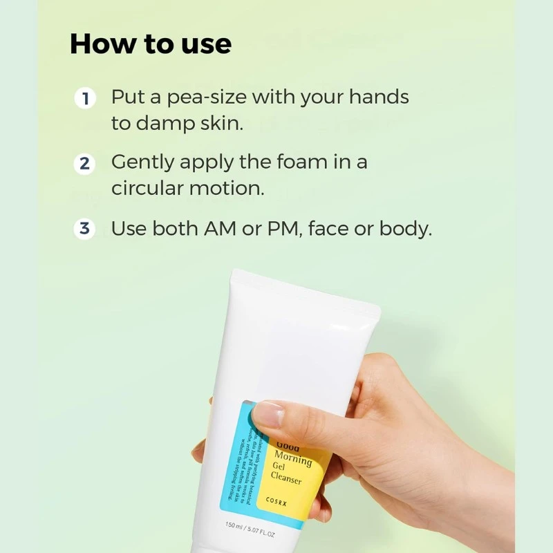 COSRX Low pH Good Morning Gel Cleanser (150ml) (4) COSRX Low pH Good Morning Gel Cleanser (150ml) (4)