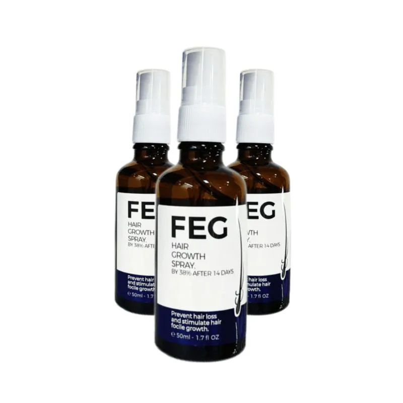 FEG Hair Growth Spray - Advanced Organic Formula (50ml) (1)