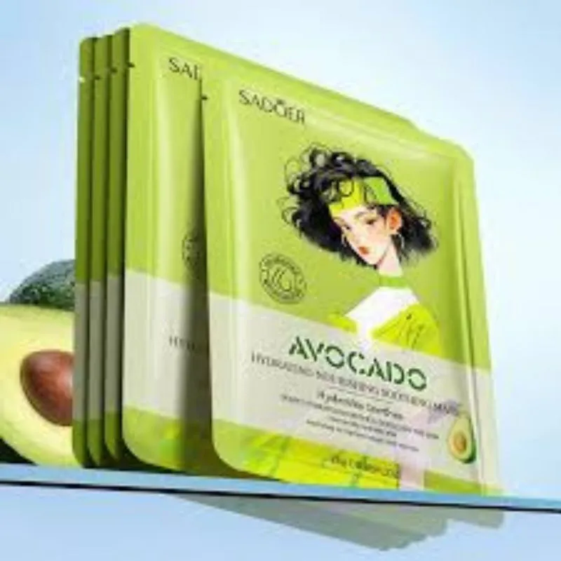 Sadoer Avocado Hydrating & Soothing Facial Mask (25g) (2)