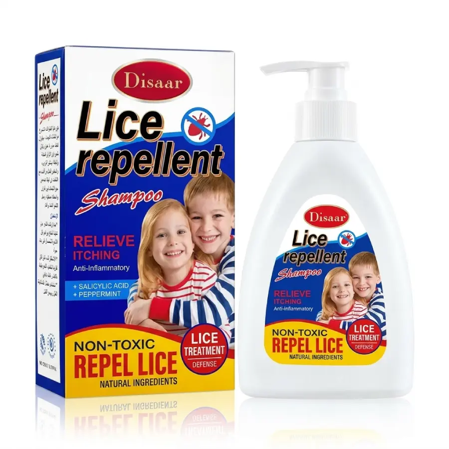 Disaar Natural Lice Repellent & Anti-Itch Shampoo