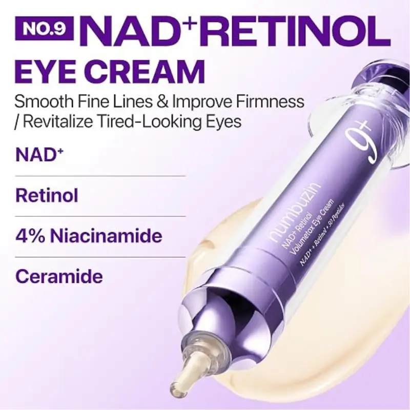 Numbuzin Eye Cream No.9: NAD+ Retinol Volume Eye Cream