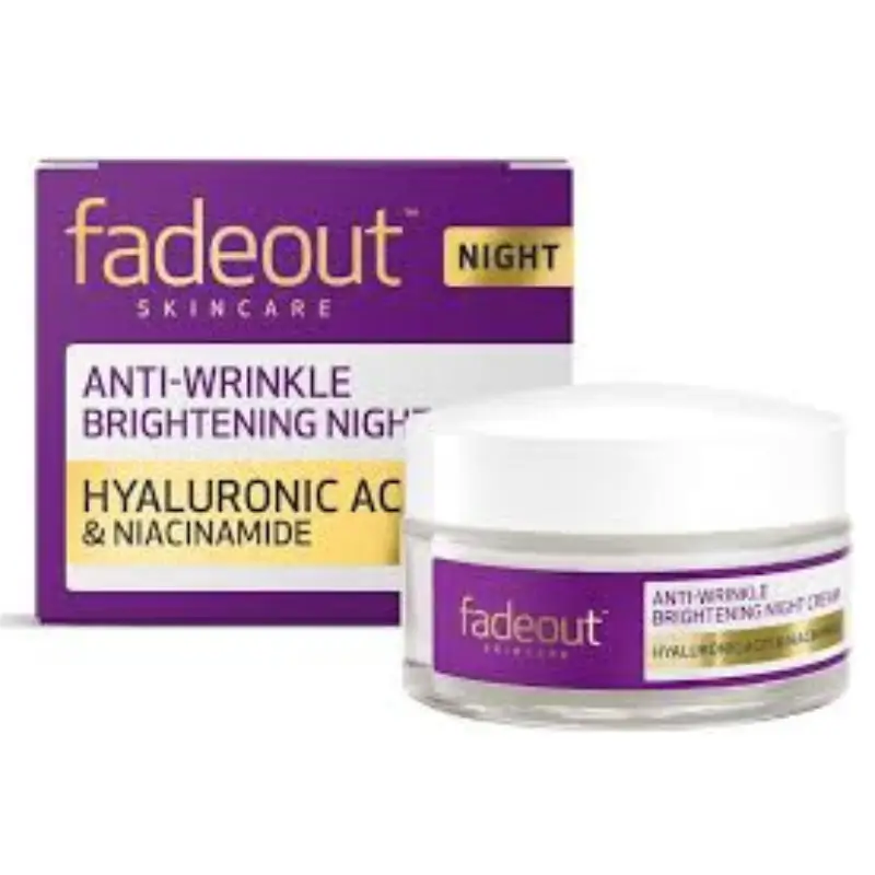 Fadeout Anti-Wrinkle Brightening Night Cream