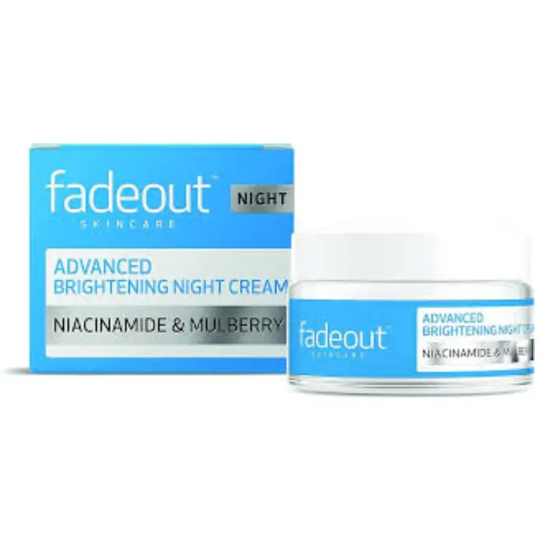 Fadeout Advanced Brightening Night Cream with Niacinamide & Mulberry
